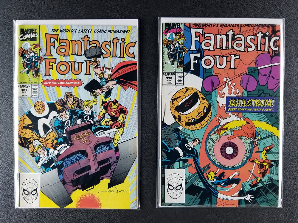 Fantastic Four [1st Series] #335-344 Set (Marvel, 1989-90)