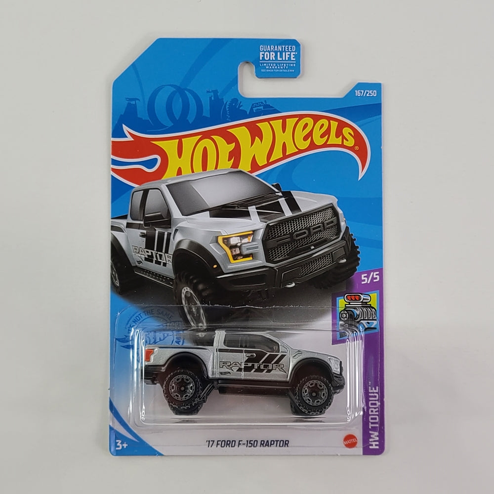 Hot Wheels - '17 Ford F-150 Raptor (Metalflake Silver) – Throwback ...