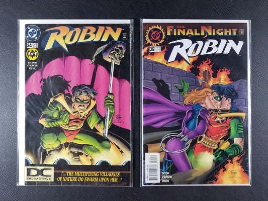 Robin #34 & 35 Set (DC, 1996)