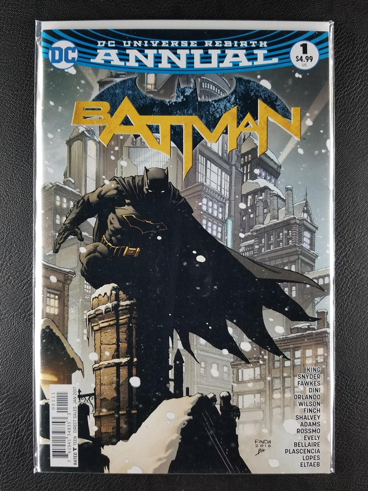 Batman [3rd Series] Annual #1 (DC, January 2017)