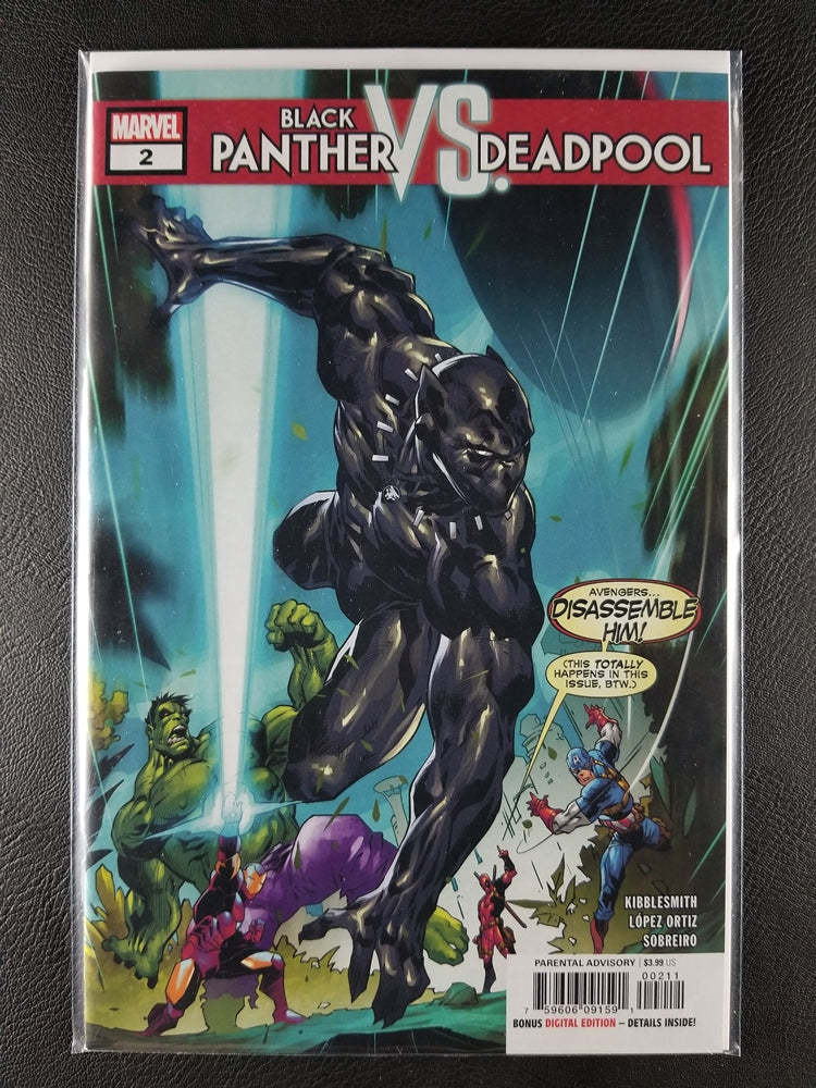 Black Panther vs. Deadpool #2A (Marvel, January 2019)