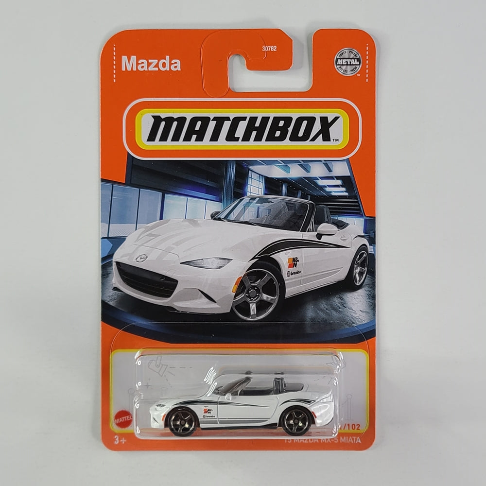 Matchbox - '15 Mazda MX-5 Miata (White)