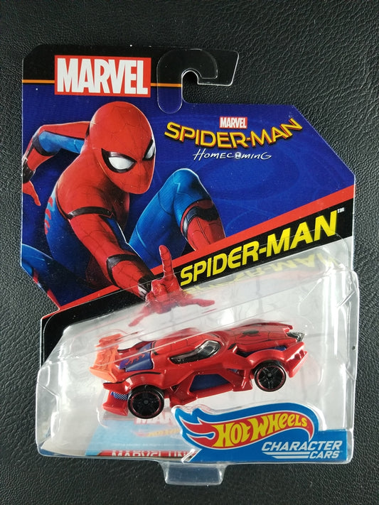 Hot Wheels Character Cars - Spider-Man (Red) [Spider-Man: Homecoming]