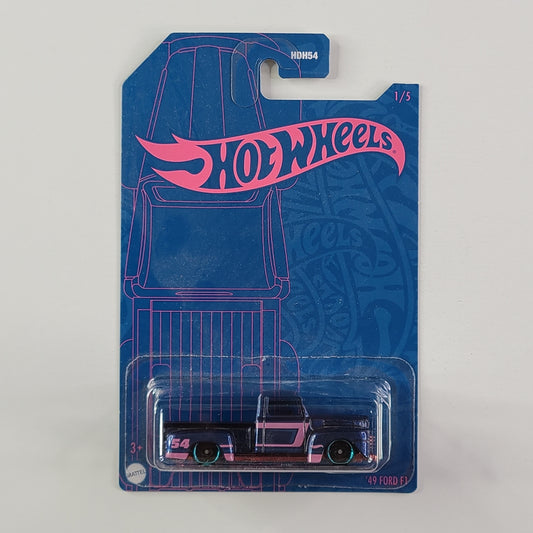 Hot Wheels - '49 Ford F1 (Metalflake Dark Blue)