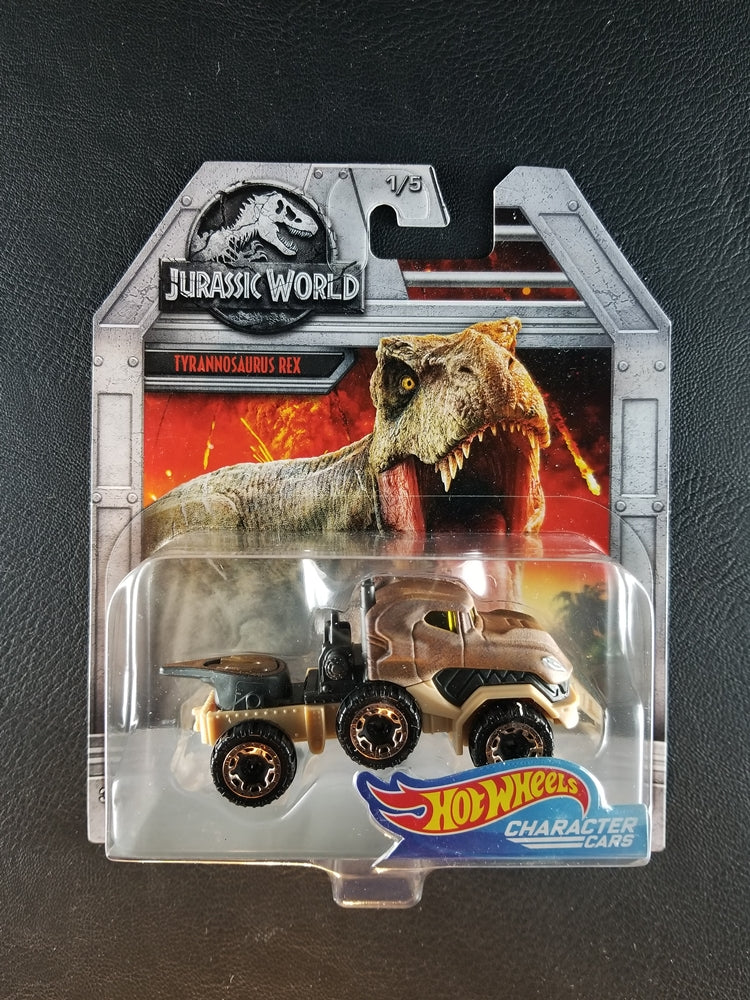 Hot Wheels Character Cars - Tyrannosaurus Rex (Tan) [Jurassic World]