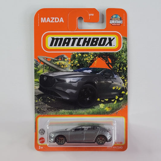 Matchbox - 2019 Mazda3 (Metalflake Grey)