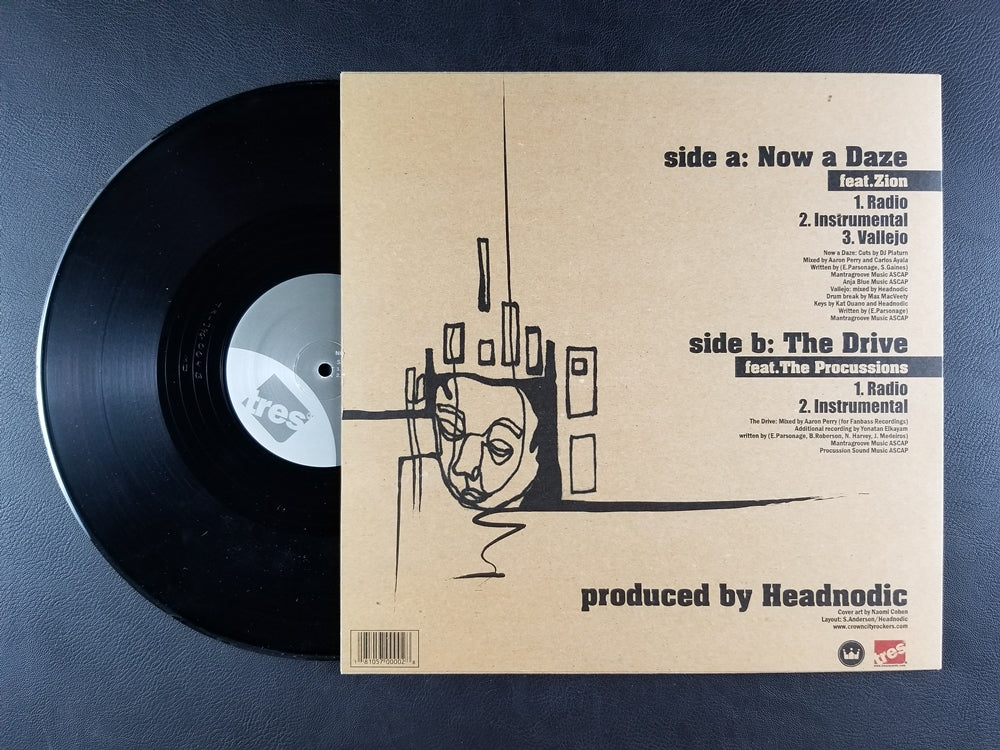 Headnodic - Now A Daze / The Drive (2005, 12'' Single)