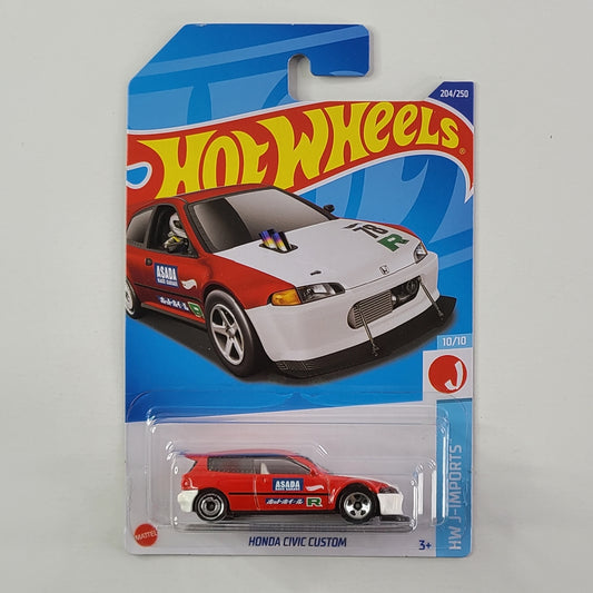 Hot Wheels - Honda Civic Custom (Cherry Red)