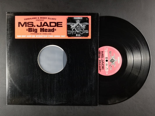 Ms. Jade - Big Head (2002, 12'' Single) [PROMO]