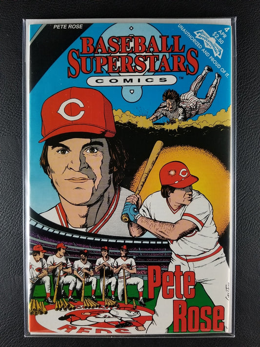 Baseball Superstars Comics #4 "Pete Rose" (Revolutionary, April 1992)