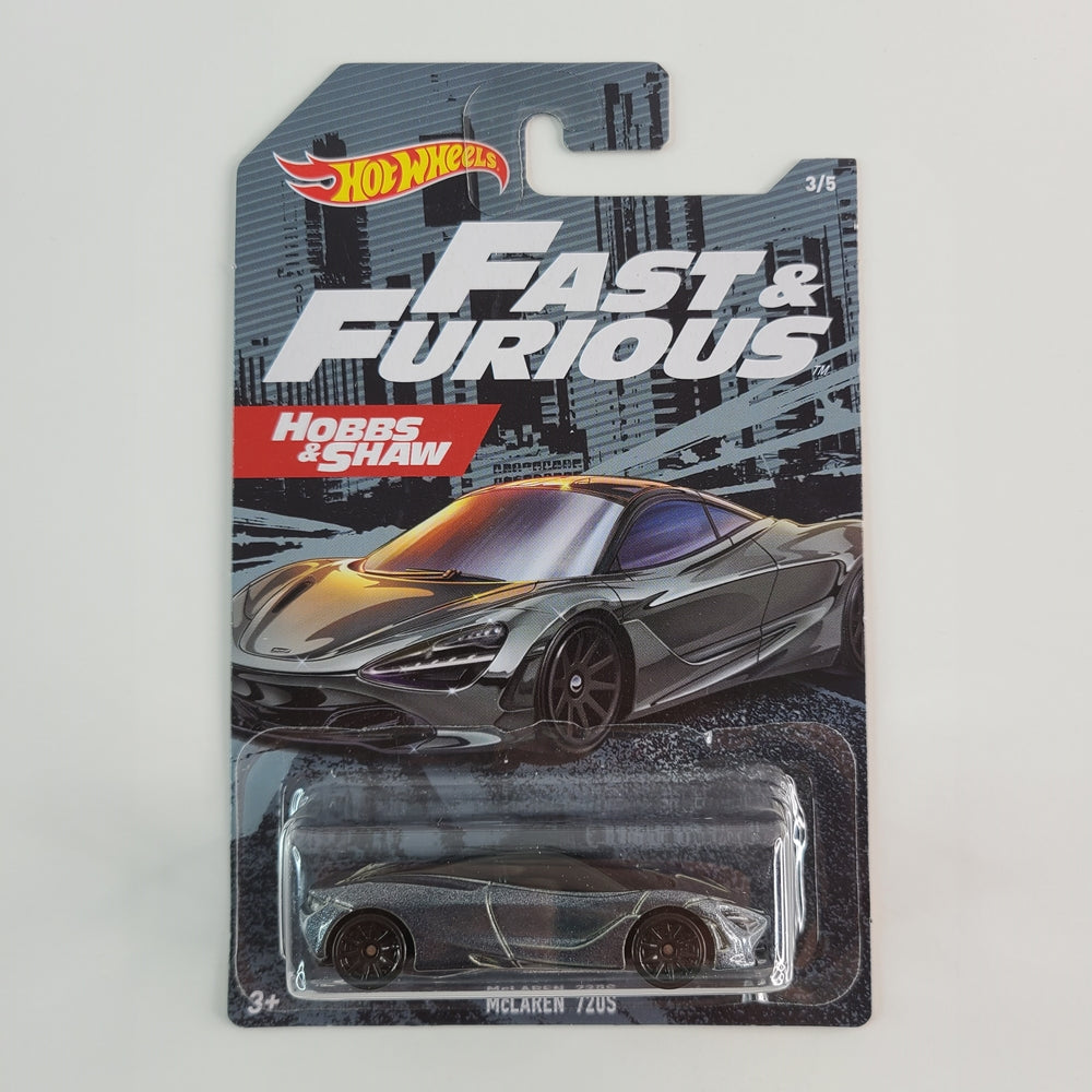 Hot Wheels - McLaren 720S (Metalflake Sarthe Grey) [Fast & Furious Series (2020) - 3/5]