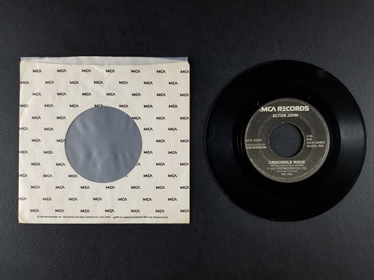 Elton John - Crocodile Rock (1972, 7'' Single)