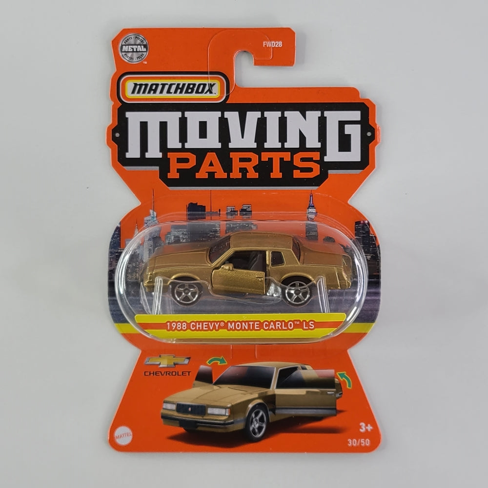 Matchbox - 1988 Chevy Monte Carlo LS (Gold)