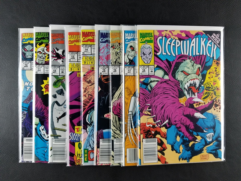 Sleepwalker #10-18 Set (Marvel, 1992)