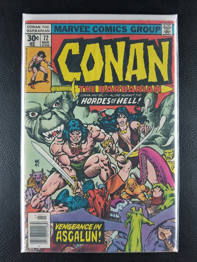 Conan the Barbarian #72 (Marvel, March 1977)