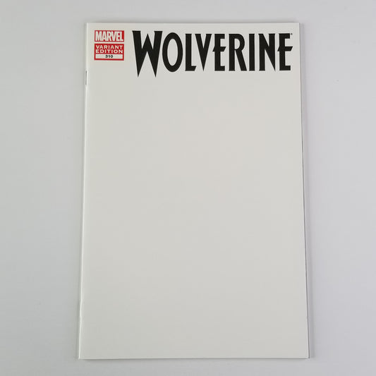 Wolverine (Marvel, 2010 3rd Series) #310 Blank Variant