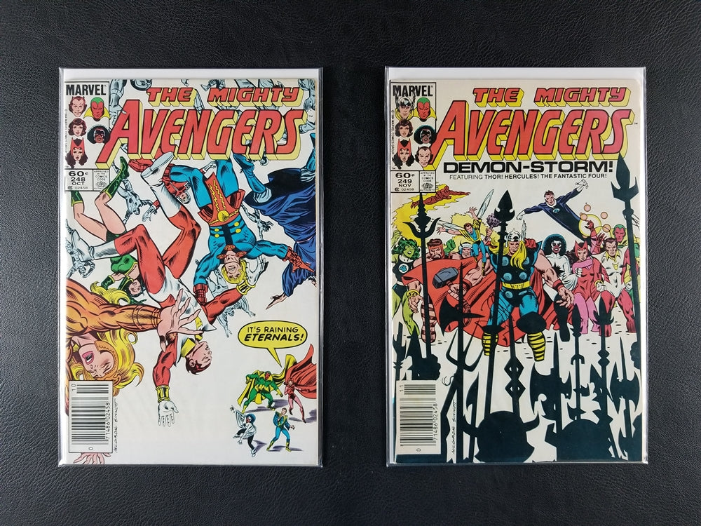 The Avengers [1st Series] #248-252 & 254-255 Sets (Marvel, 1984-85)