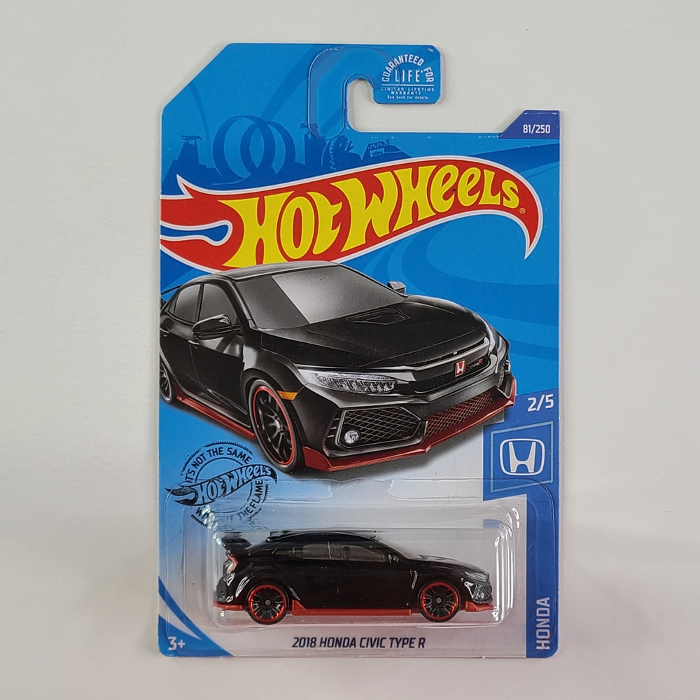 Hot Wheels - 2018 Honda Civic Type R (Black)