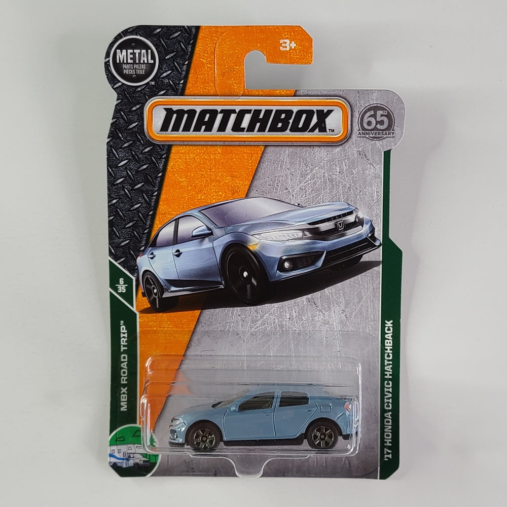 Matchbox - '17 Honda Civic Hatchback (Slate Blue)