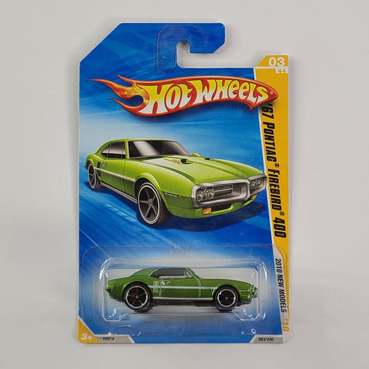 Hot Wheels - '67 Pontiac Firebird 400 (Metalflake Light Green)