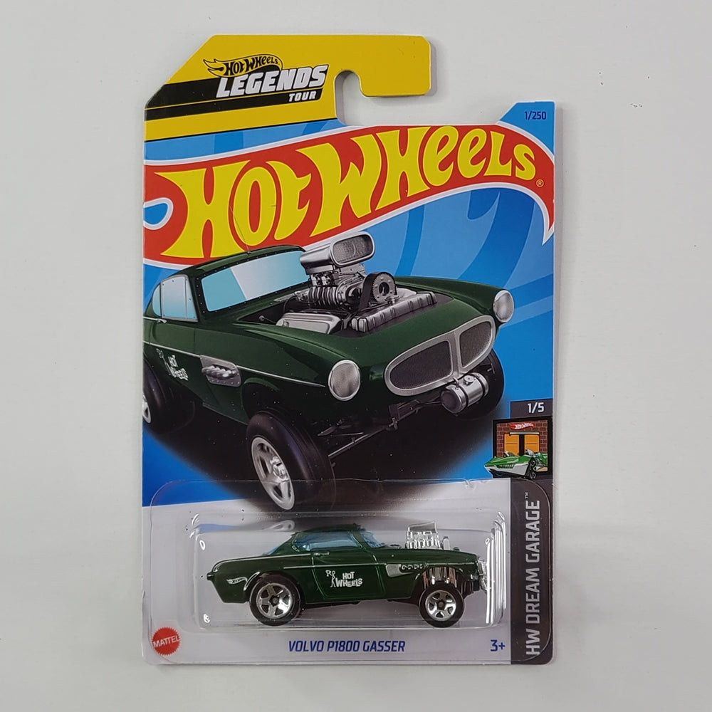 Hot Wheels - Volvo P1800 Gasser (Forest Green)