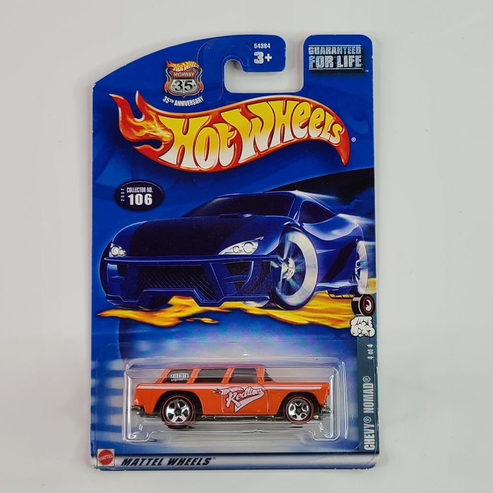 Hot Wheels - Chevy Nomad (Orange) [Red Lines Series (2002) - 4/4]