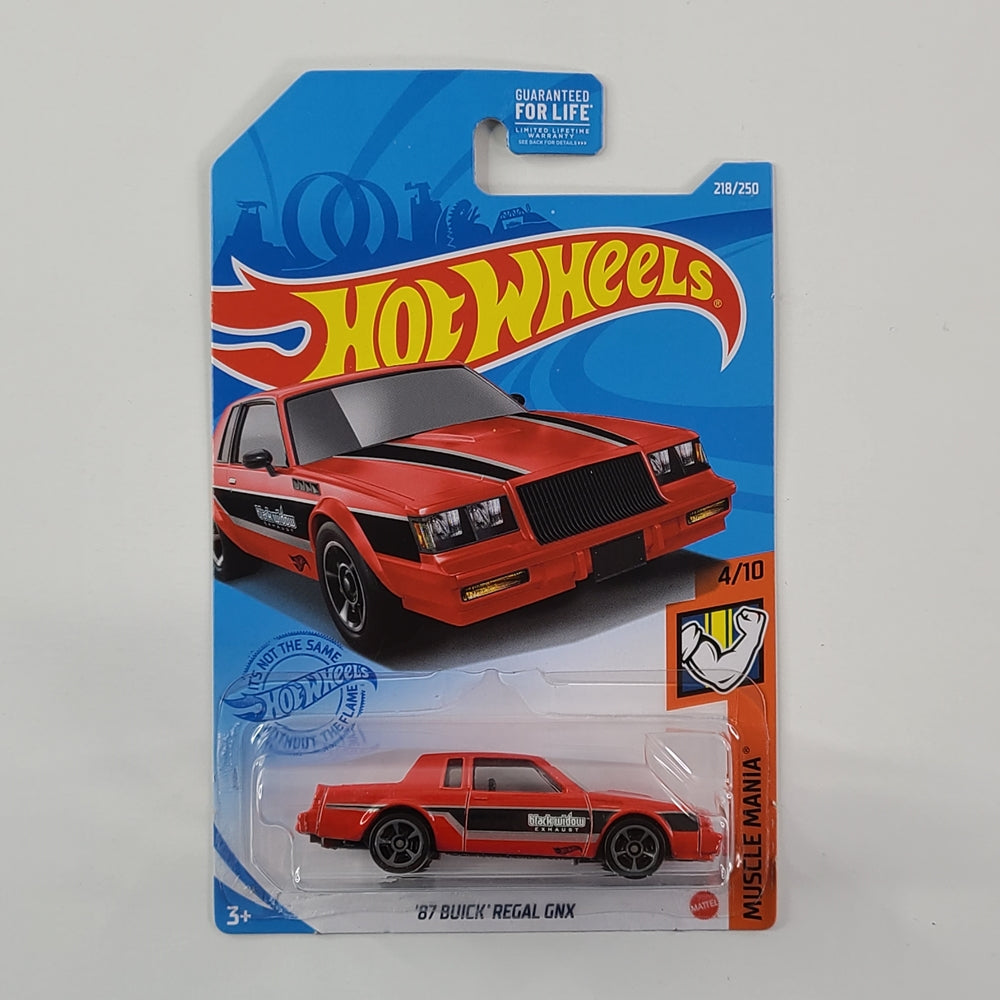 Hot Wheels - '87 Buick Regal GNX (Red) [Muscle Mania Mini Collection (2021) - 4/10]