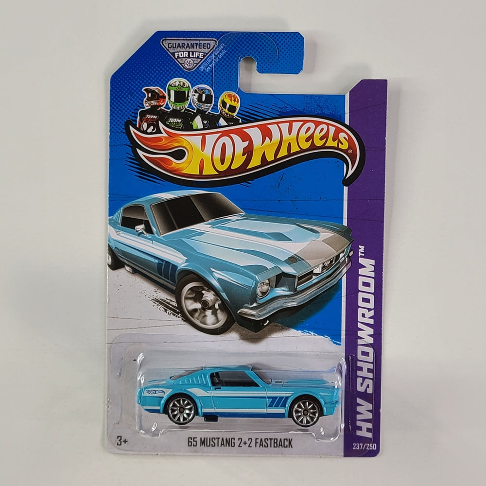 Hot Wheels - '65 Mustang 2+2 Fastback (Sky Blue)