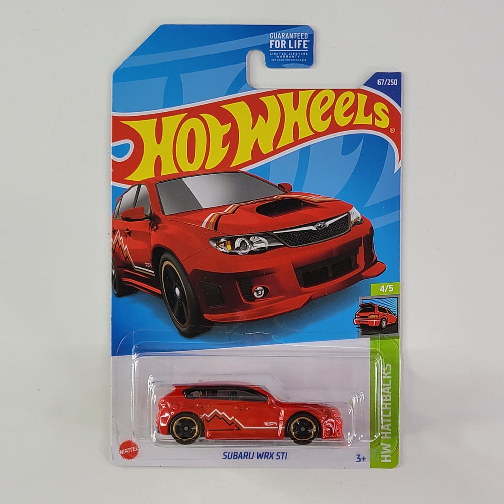 Hot Wheels - Subaru WRX STI (Red)