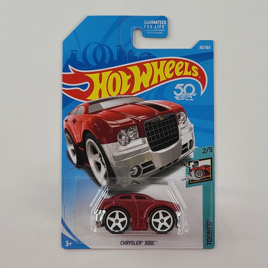 Hot Wheels - Chrysler 300C (Dark Red) [Tooned Mini Collection (2018) -2/5]