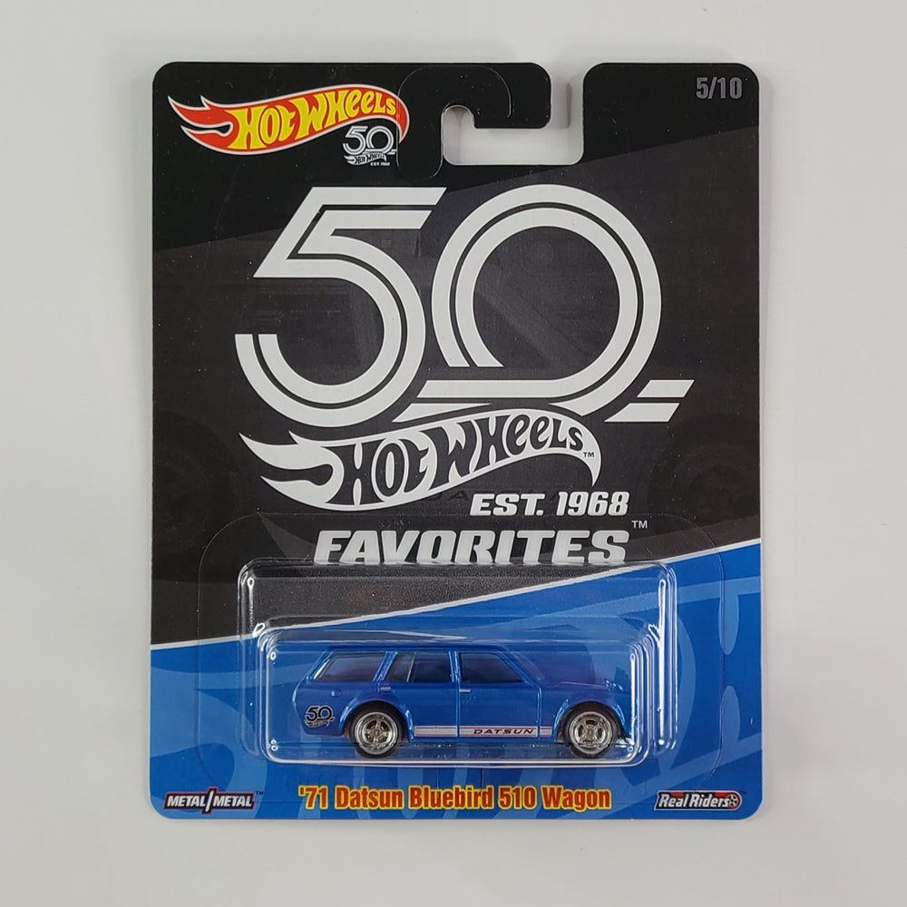 Hot Wheels - '71 Datsun Bluebird 510 Wagon (Light Blue)