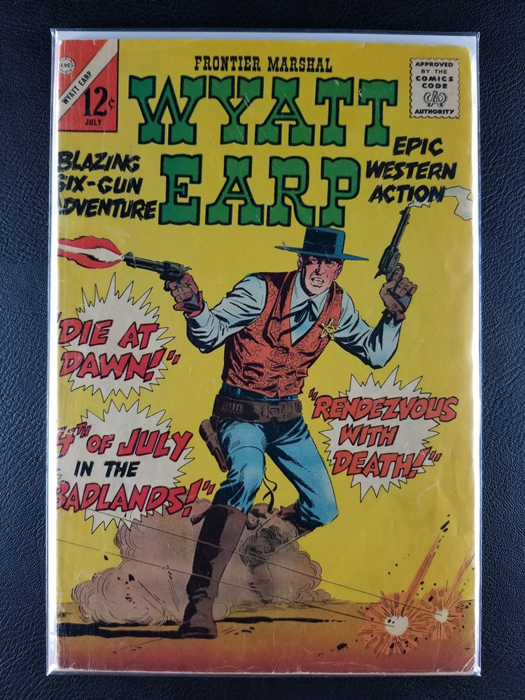 Wyatt Earp: Frontier Marshall #64 (Charlton Comics Group, July 1966)