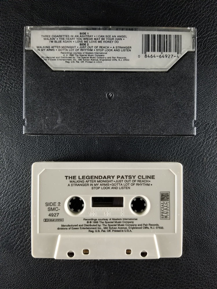 Patsy Cline - The Legendary Patsy Cline (1988, Cassette)