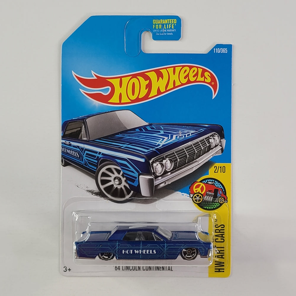 Hot Wheels - '64 Lincoln Continental (Metalflake Dark Blue)