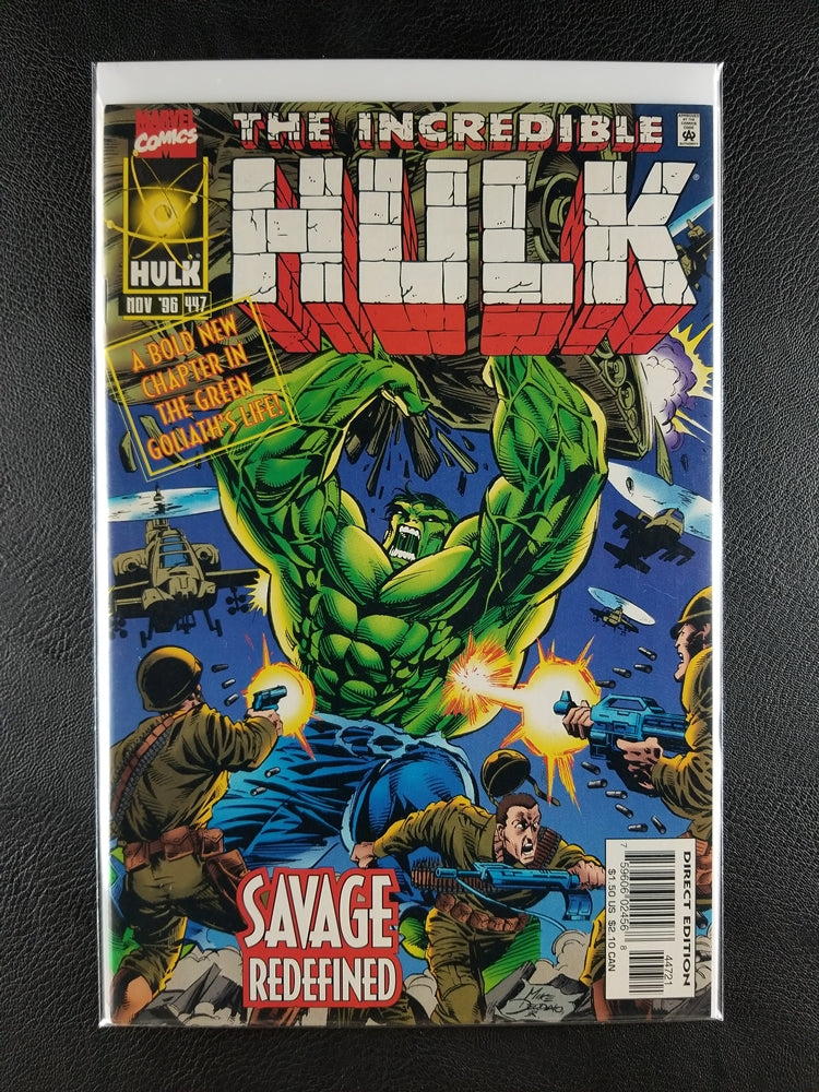 The Incredible Hulk [1st Series] #447B (Marvel, November 1996)