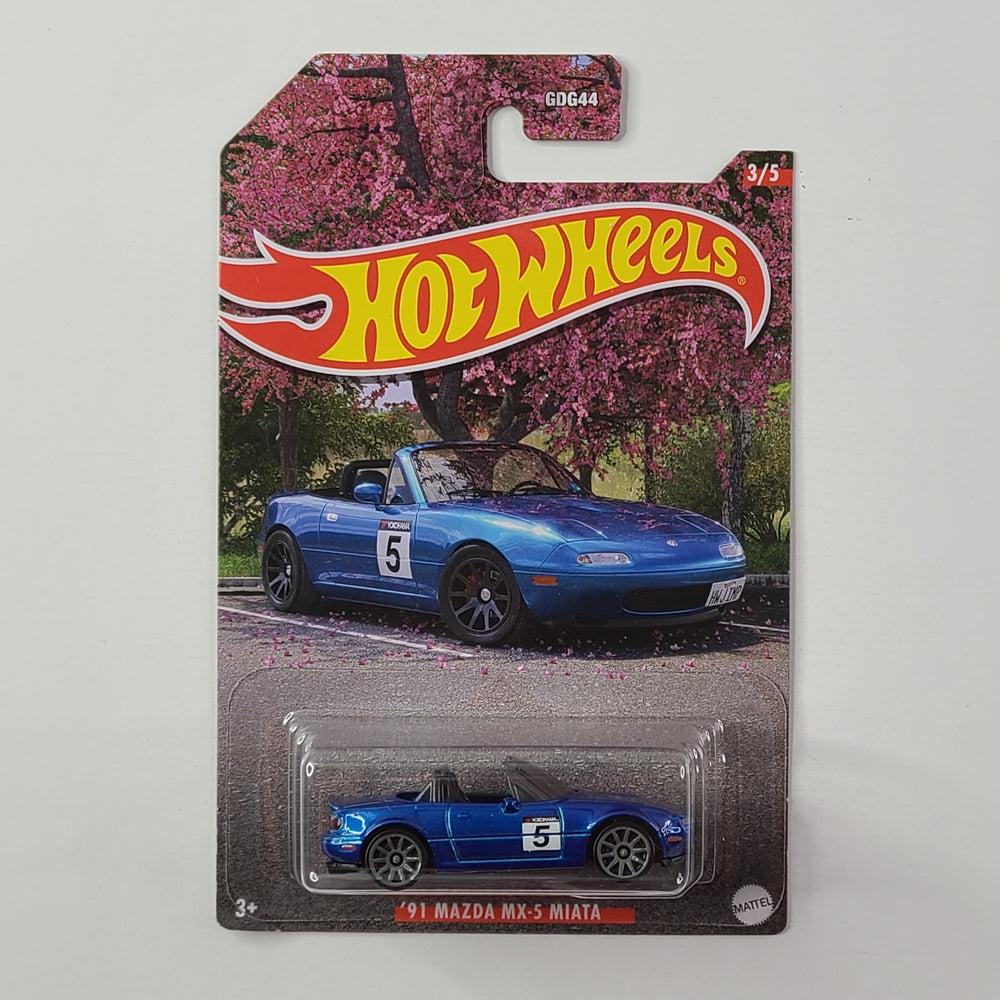 Hot Wheels - '91 Mazda MX-5 Miata (Blue)