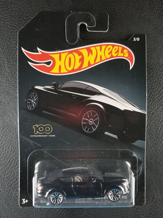 Hot Wheels - Bentley Continental Supersports (Black) [3/6 - 2019 HW Exotics]