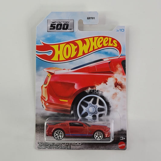 Hot Wheels - '10 Shelby GT500 Super Snake (Red)