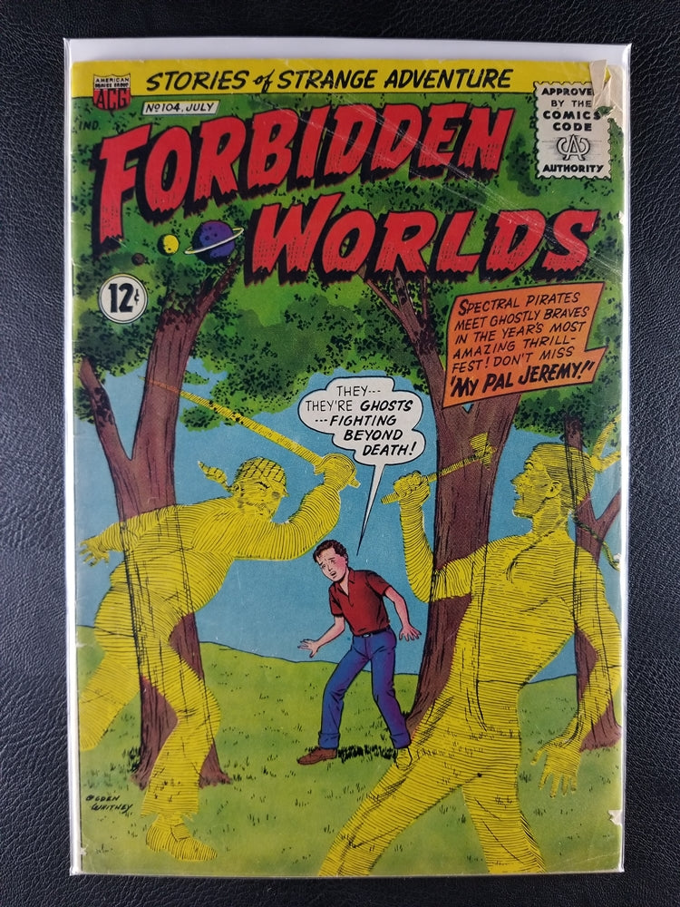 Forbidden Worlds #104 (American Comics Group, July 1962)