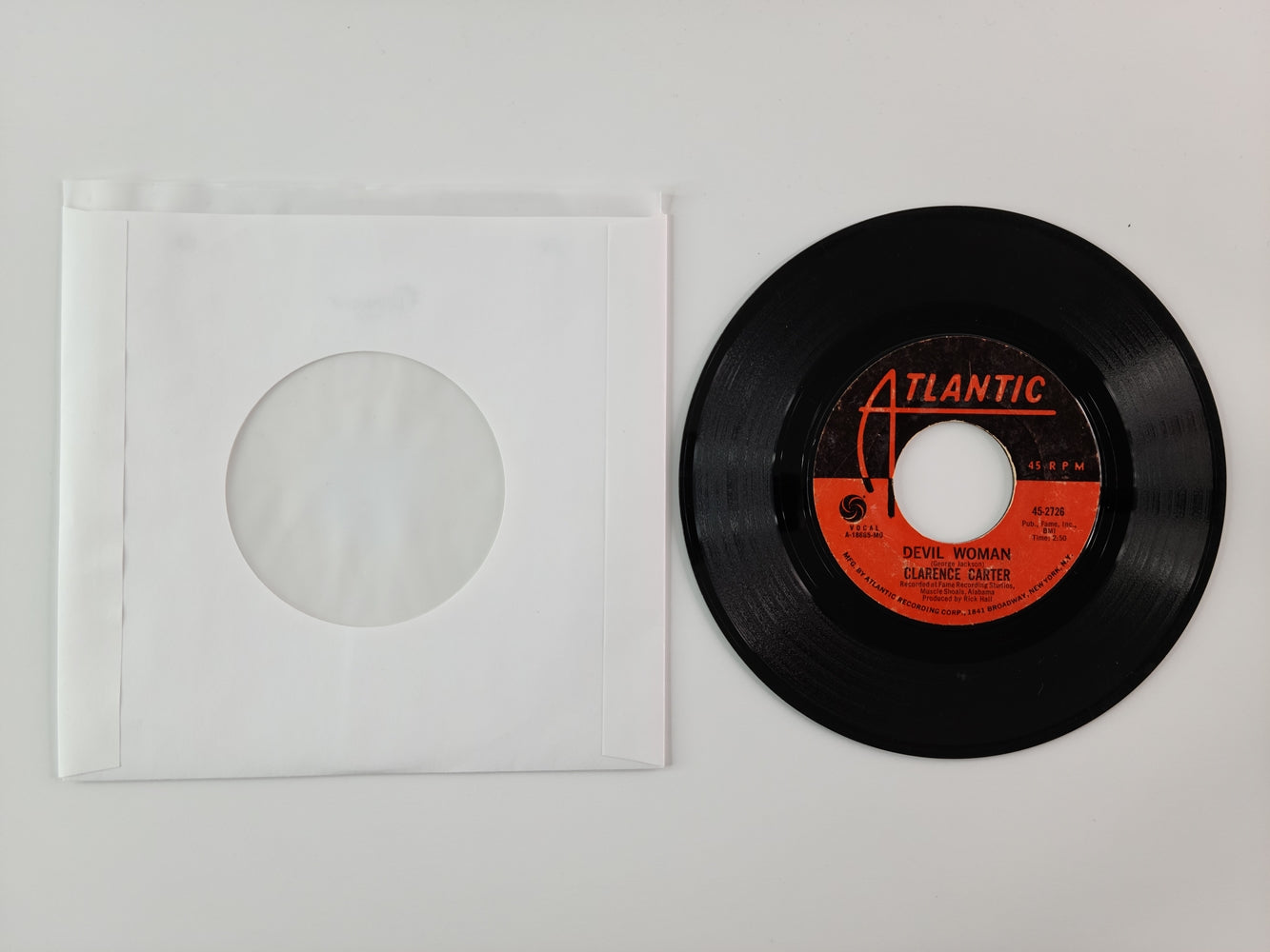 Clarence Carter - I Can't Leave Your Love Alone (1970, 7'' Single)