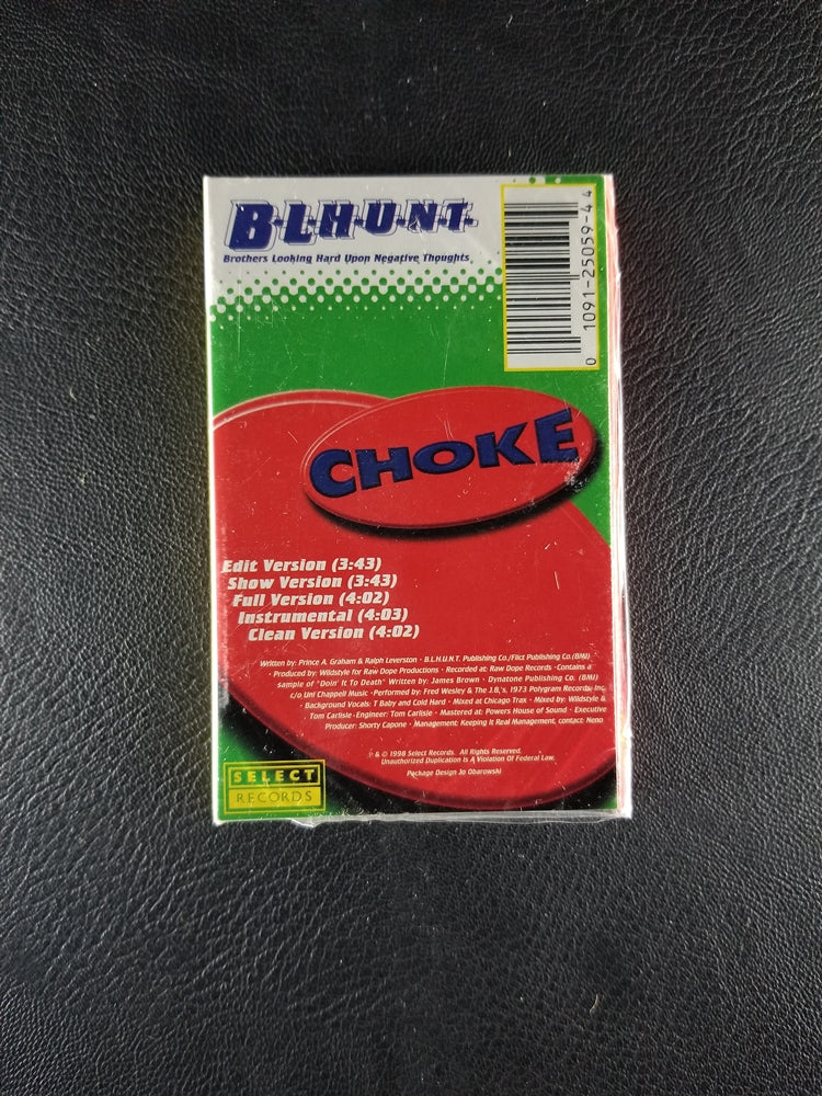 B.L.H.U.N.T. - Choke (1998, Cassette Single) [SEALED]