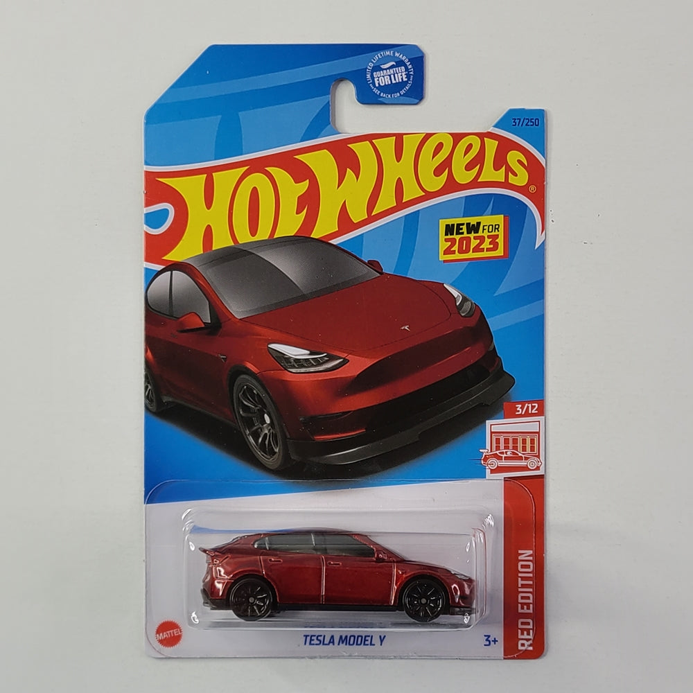 Hot Wheels - Tesla Model Y (Red) [Target Exclusive]