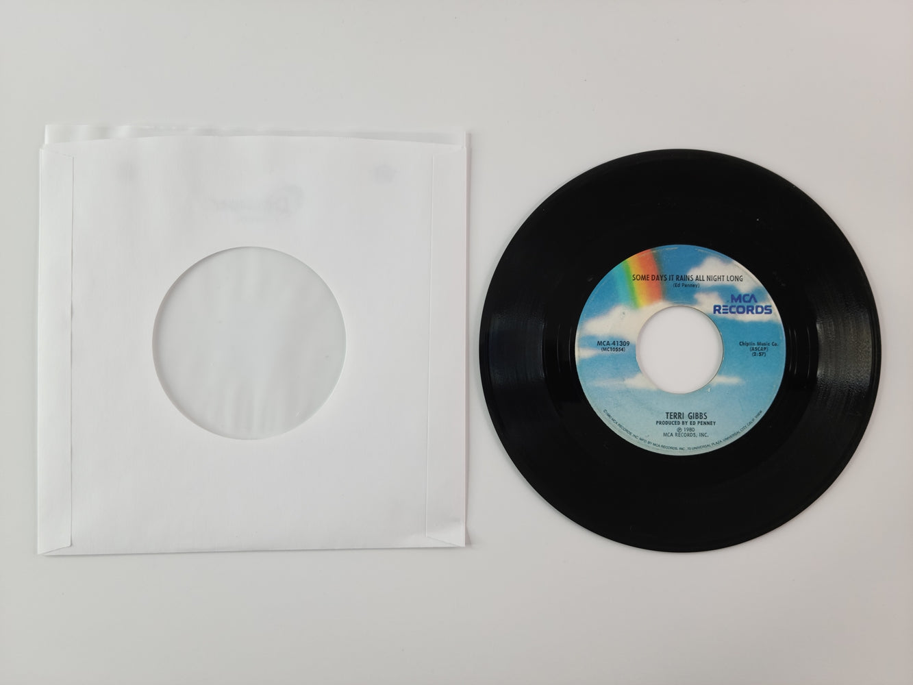 Terri Gibbs - Somebody's Knockin' (1980, 7'' Single)