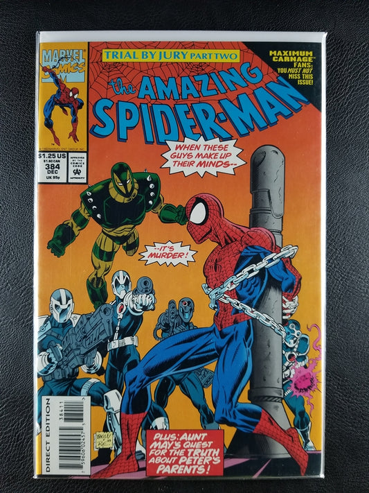 The Amazing Spider-Man [1st Series] #384 (Marvel, December 1993)