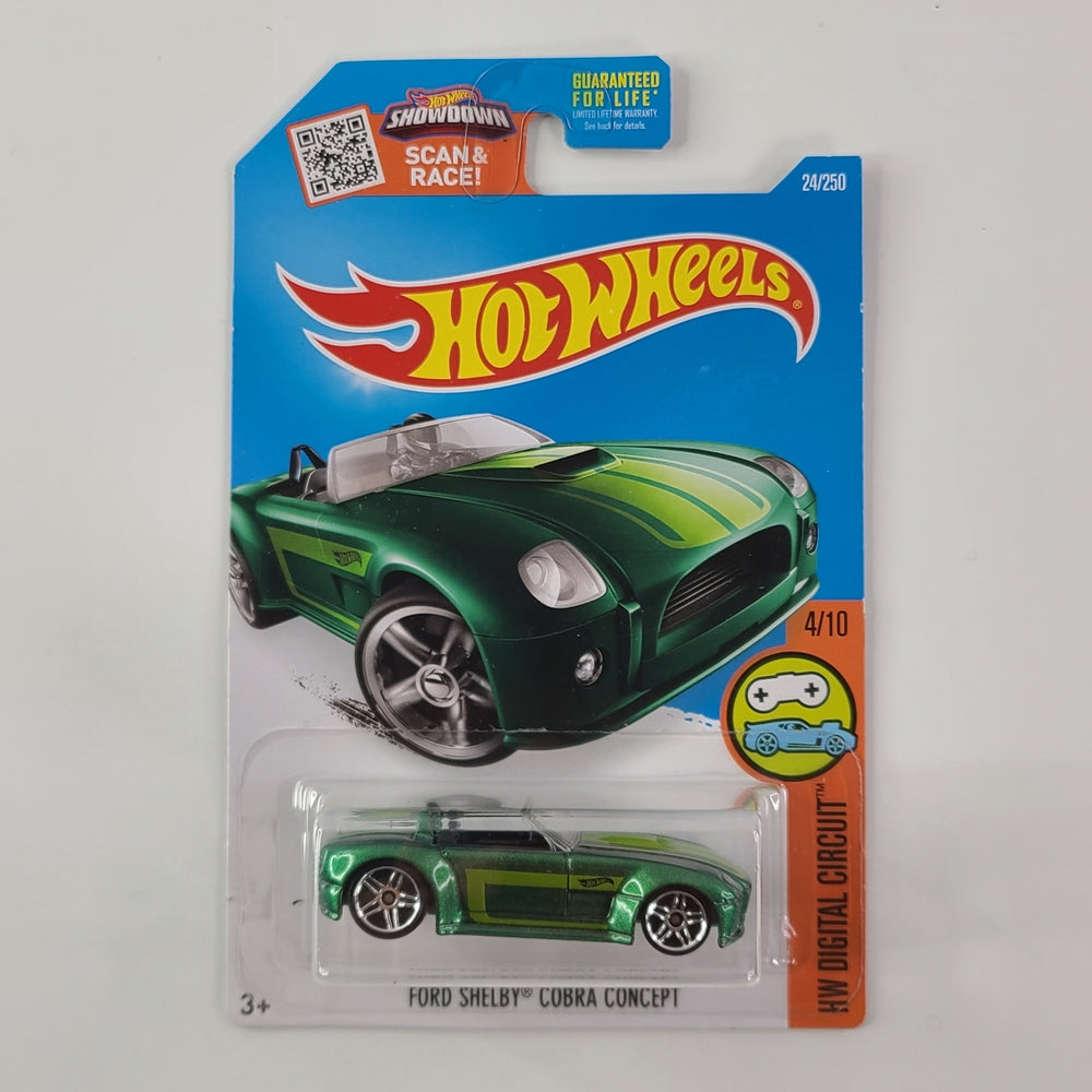 Hot Wheels - Ford Shelby Cobra Concept (Metalflake Green)