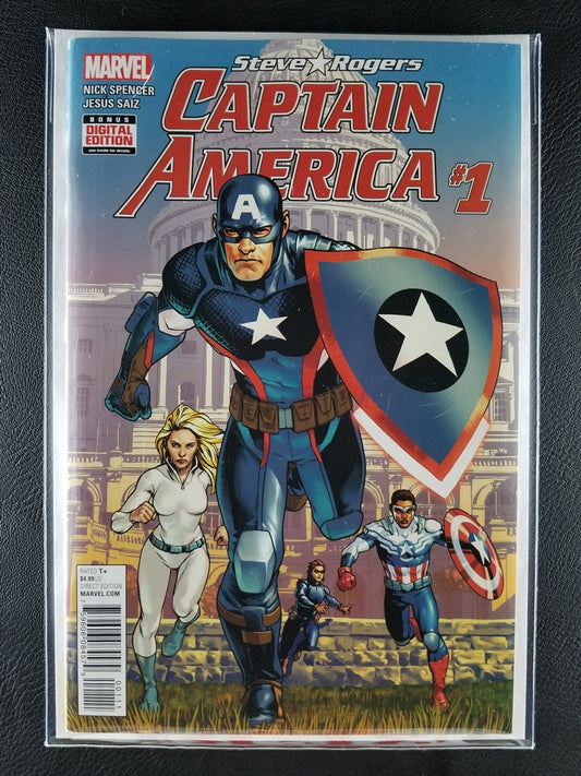 Captain America: Steve Rogers #1A (Marvel, July 2016)