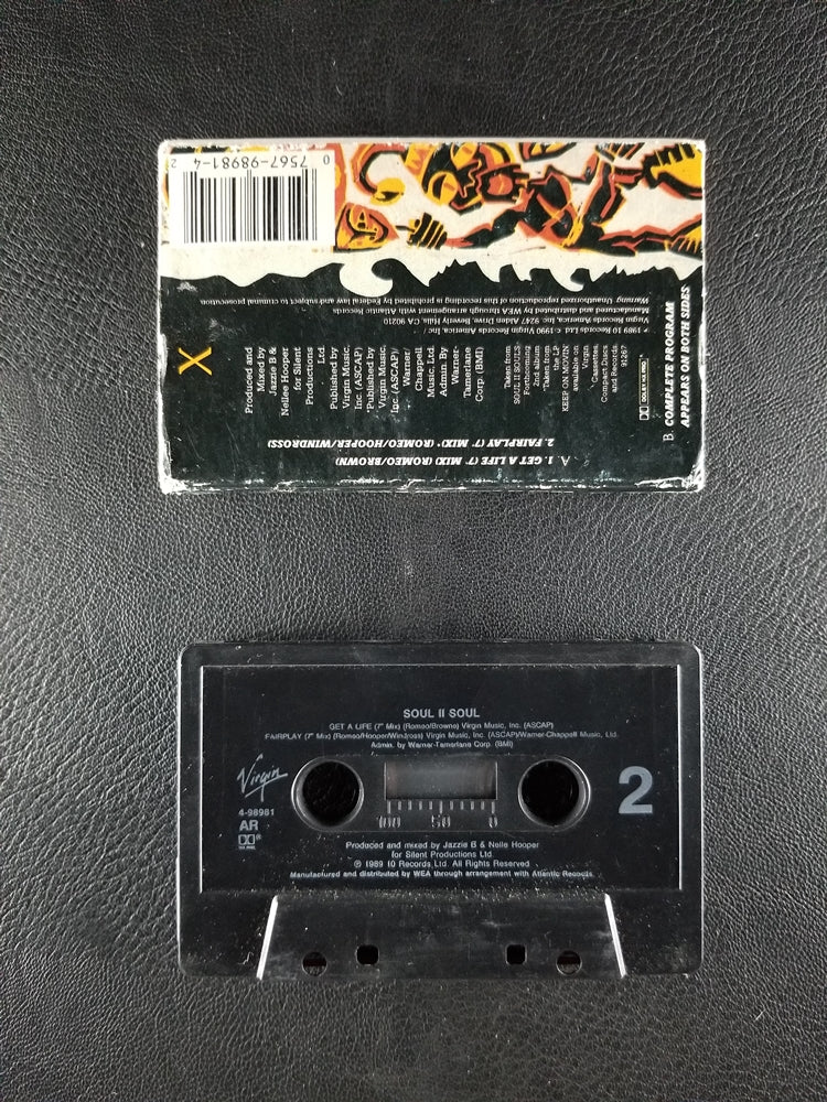 Soul II Soul - Get A Life (1990, Cassette Single)