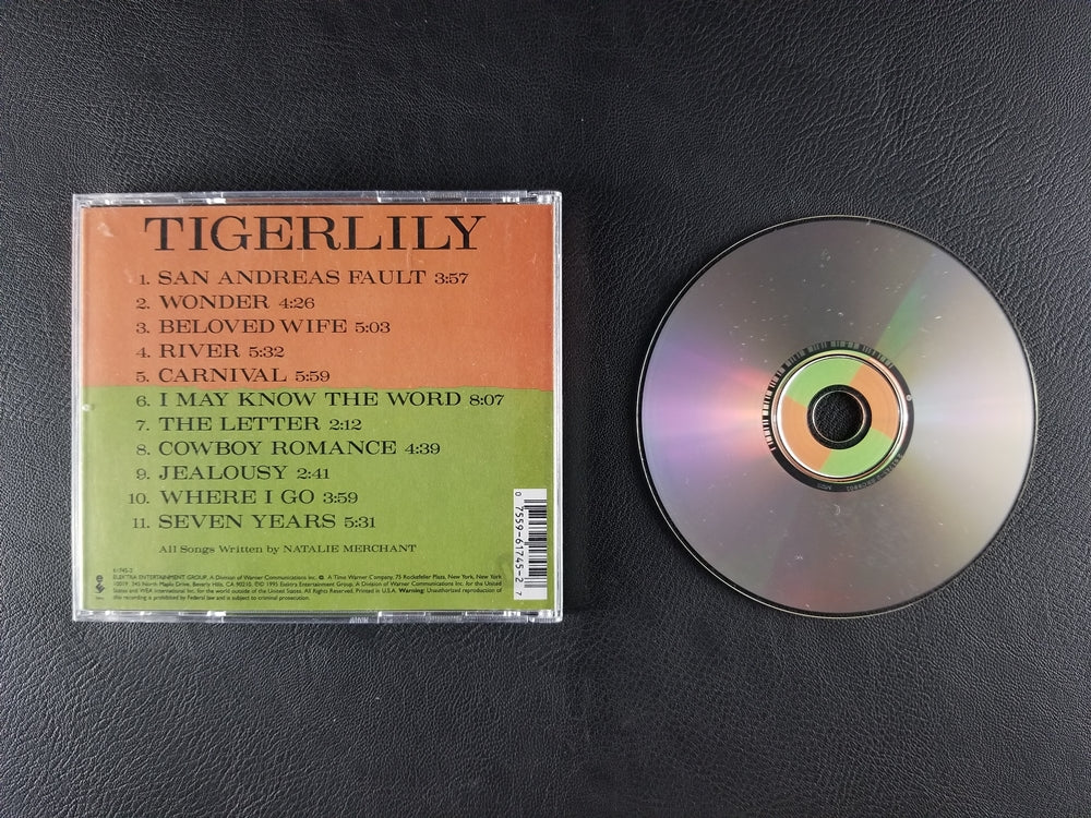 Natalie Merchant - Tigerlily (1995, CD)