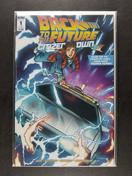 Back to the Future: Citizen Brown #1SUB (IDW, May 2016)