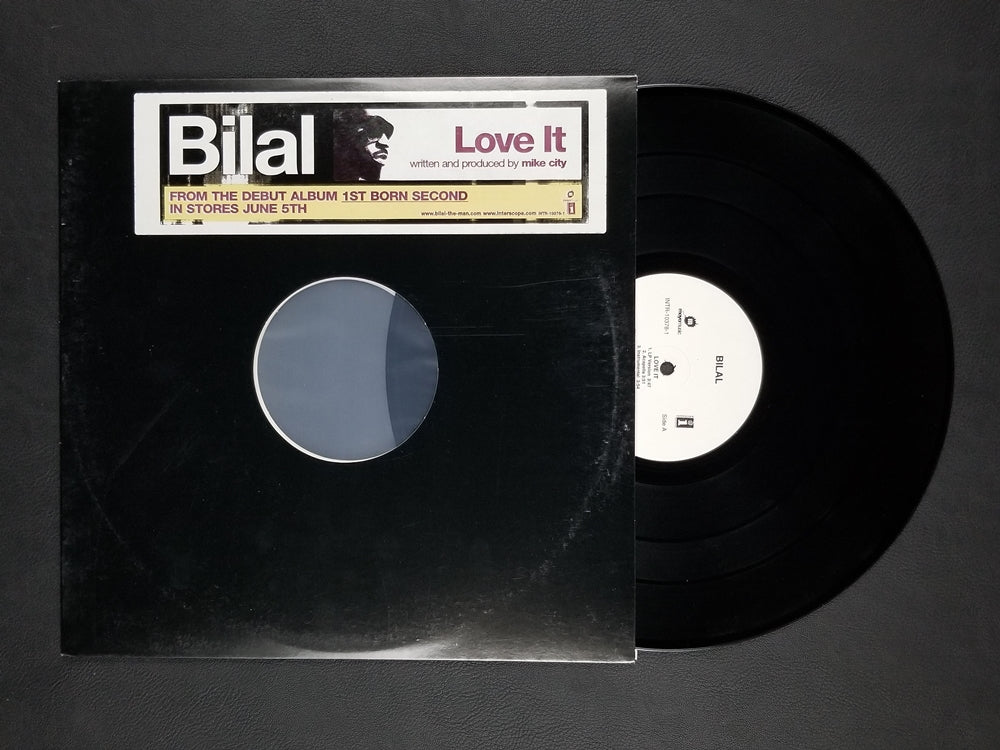 Bilal - Love It (2001, 12'' Single) [Promo]